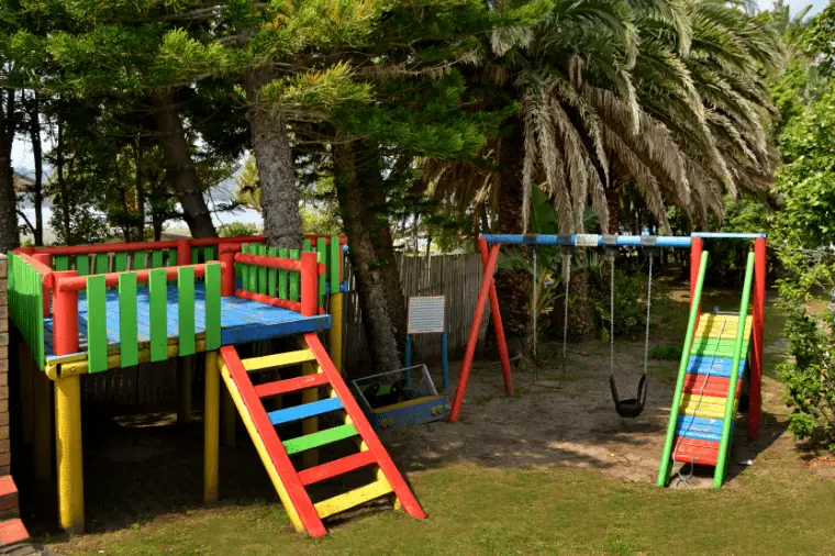 Jungle gym at Baywater Village